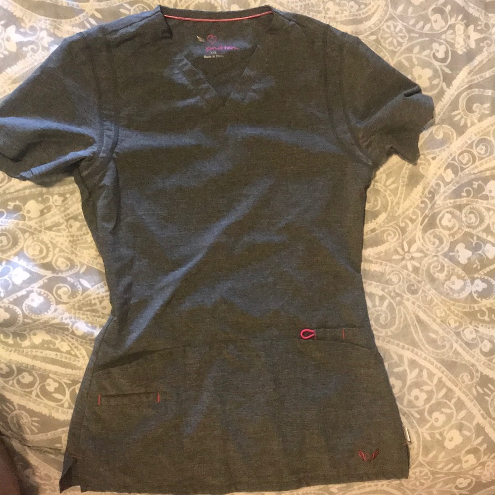 Smitten scrub top
